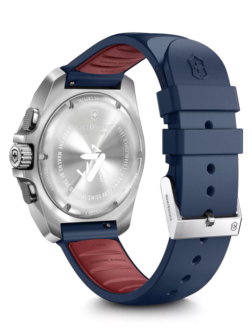 Victorinox 241984 men's watch INOX Chronograph 43mm 20ATM