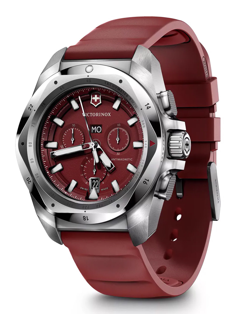 Victorinox 241986 men's watch INOX Chronograph 43mm 20ATM