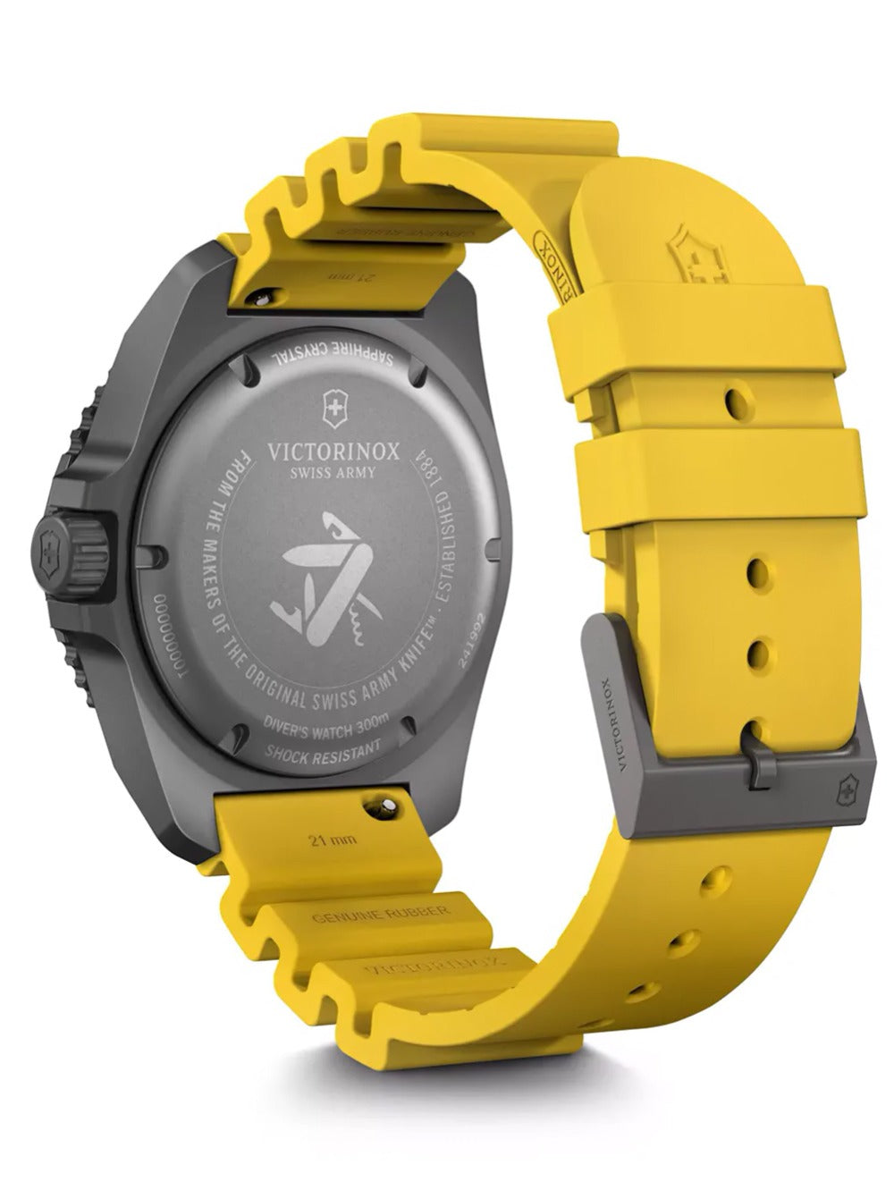 Victorinox 241992 men's watch Dive Pro Quartz Titanium 43mm 30ATM