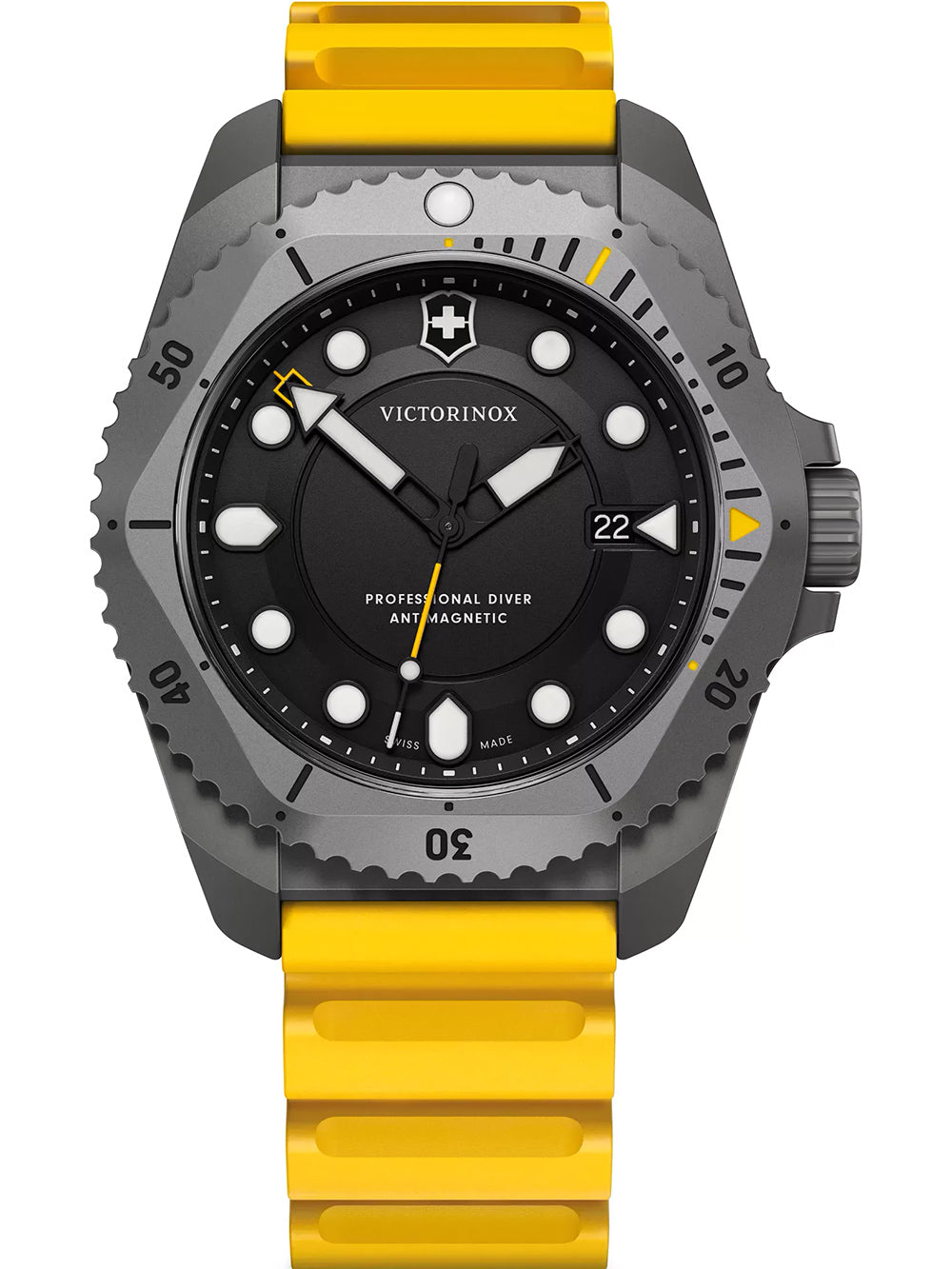 Victorinox 241992 men's watch Dive Pro Quartz Titanium 43mm 30ATM