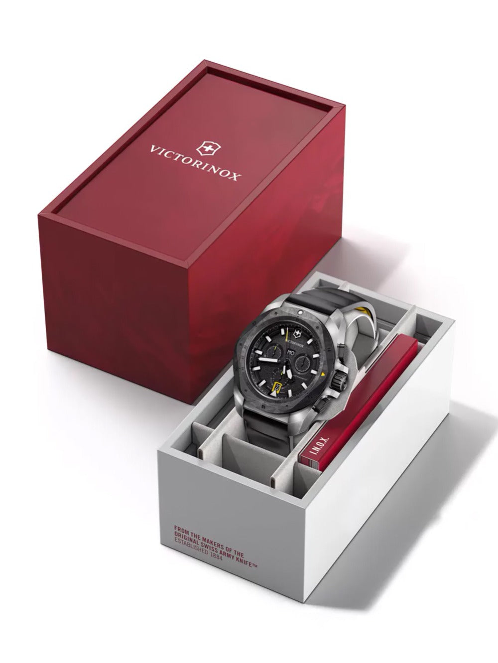 Victorinox 242011 men's watch INOX Titanium Chronograph 43mm 20ATM