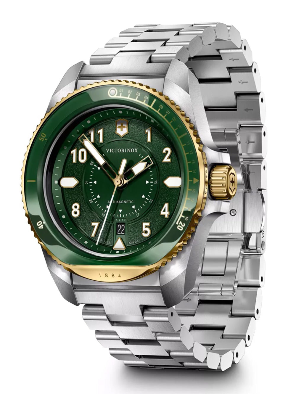 Victorinox 242012 men's watch Journey 1884 Quartz 43mm 20ATM