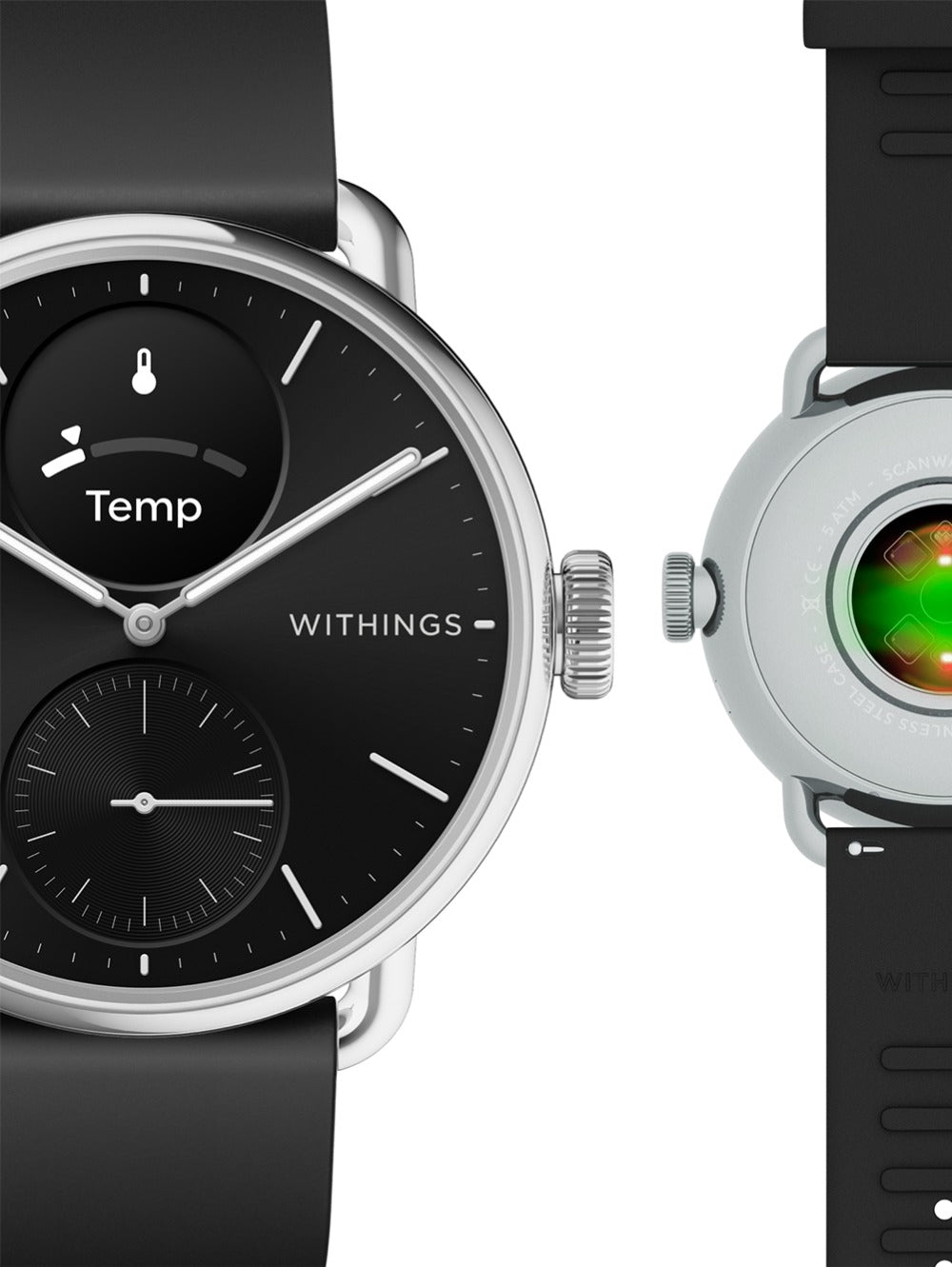 Withings HWA10-model 1-All-Int Scan watch 2 Black 38 mm 5ATM