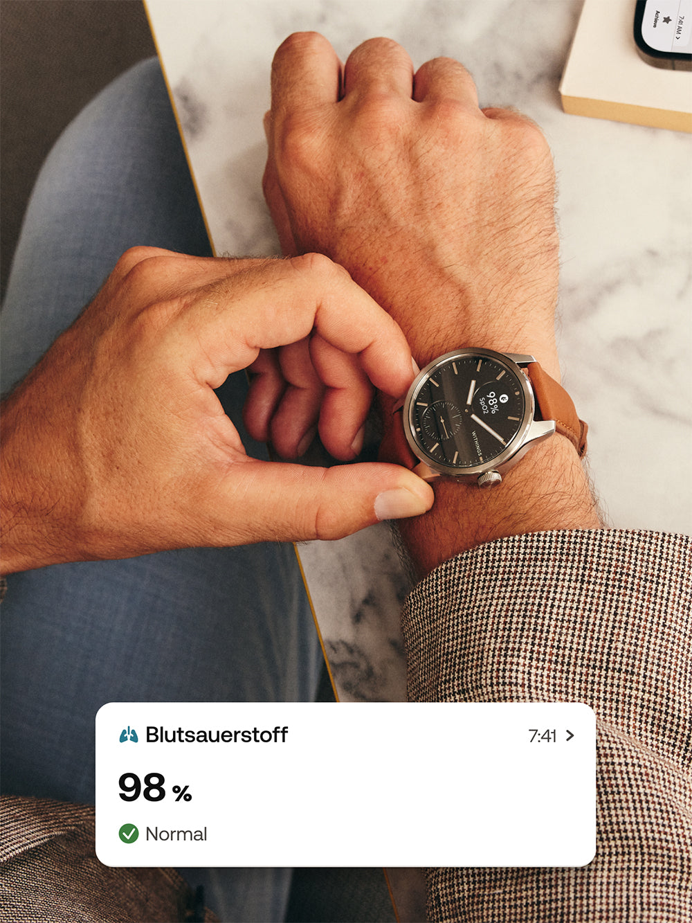 Withings HWA10-model 4-All-Int Scan watch 2 Black 42 mm 5ATM