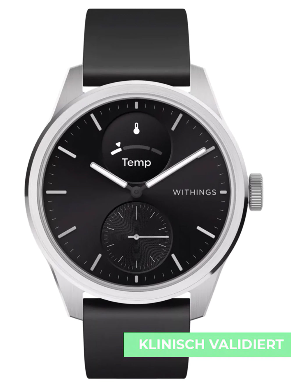 Withings HWA10-model 4-All-Int Scan watch 2 Black 42 mm 5ATM