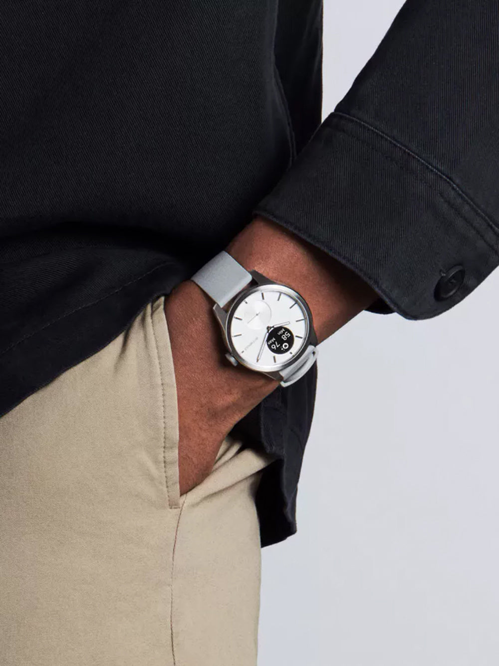 Withings HWA10-model 5-All-Int Scan watch 2 White 42 mm 5ATM