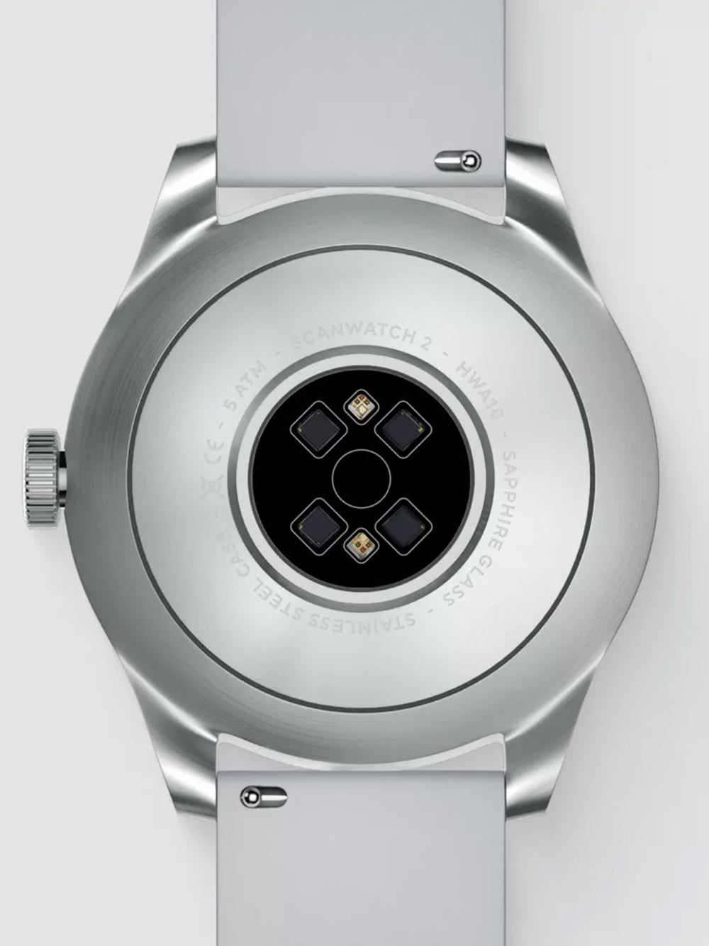 Withings HWA10-model 5-All-Int Scan watch 2 White 42 mm 5ATM