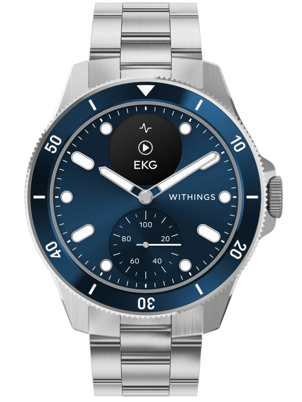 Withings HWA10-model 7-All-Int Scan watch Nova Blue 43mm 10ATM