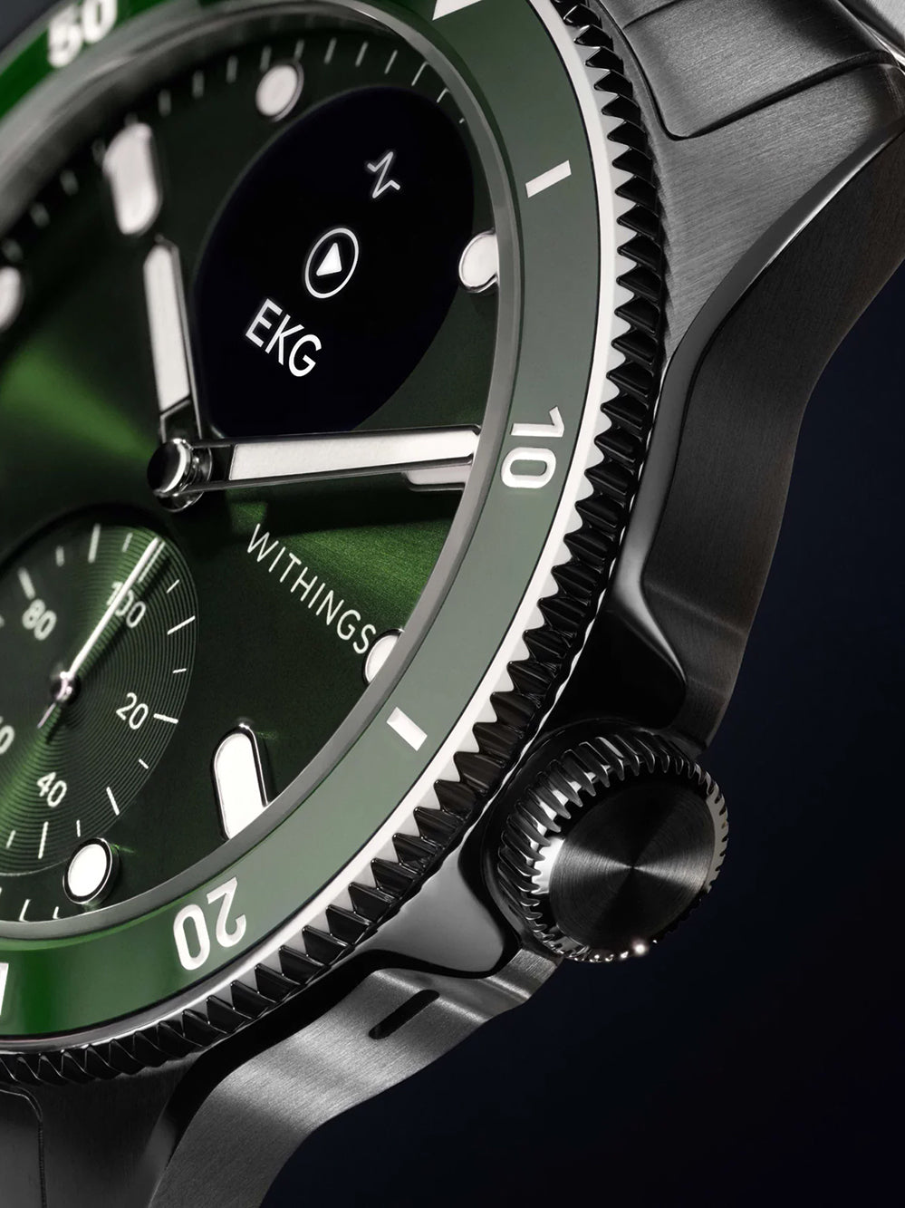Withings HWA10-model 8-All-Int Scan watch Nova Green 43mm 10ATM