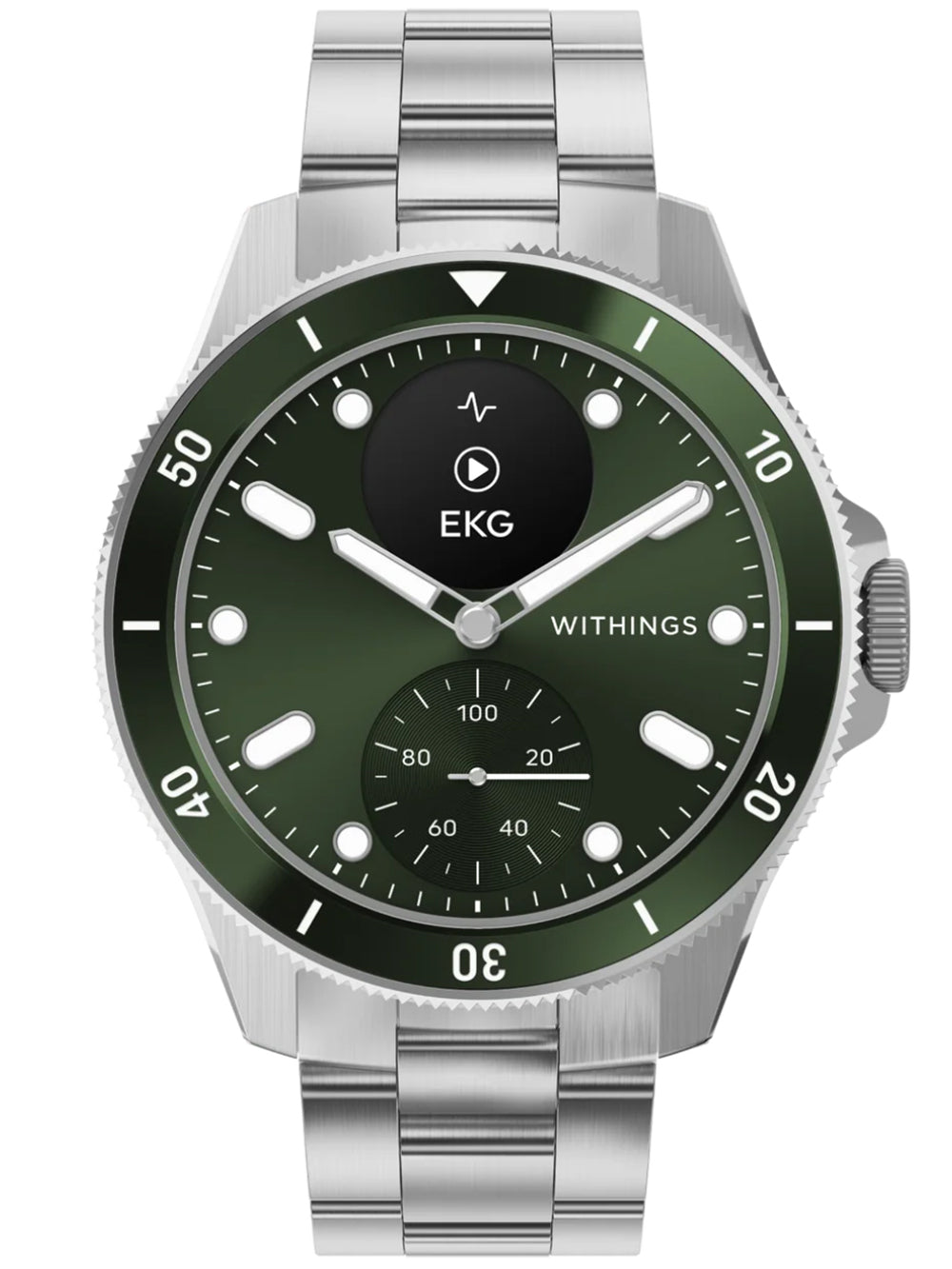 Withings HWA10-model 8-All-Int Scan watch Nova Green 43mm 10ATM