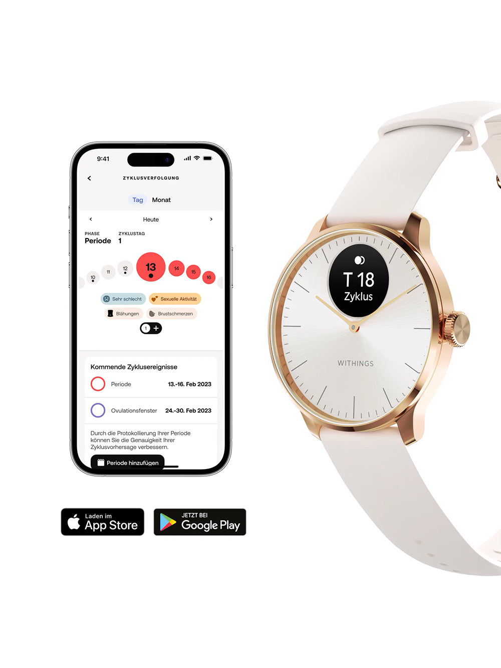 Withings HWA11-model 1-All-Int Scan watch Light Sand 37 mm 5ATM