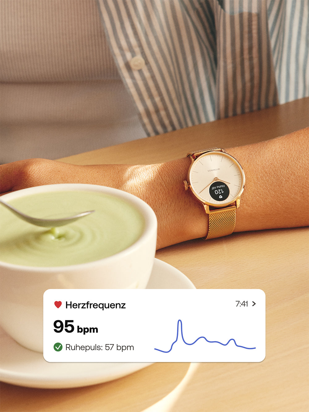 Withings HWA11-model 3-All-Int Scan watch Light White 37 mm 5ATM