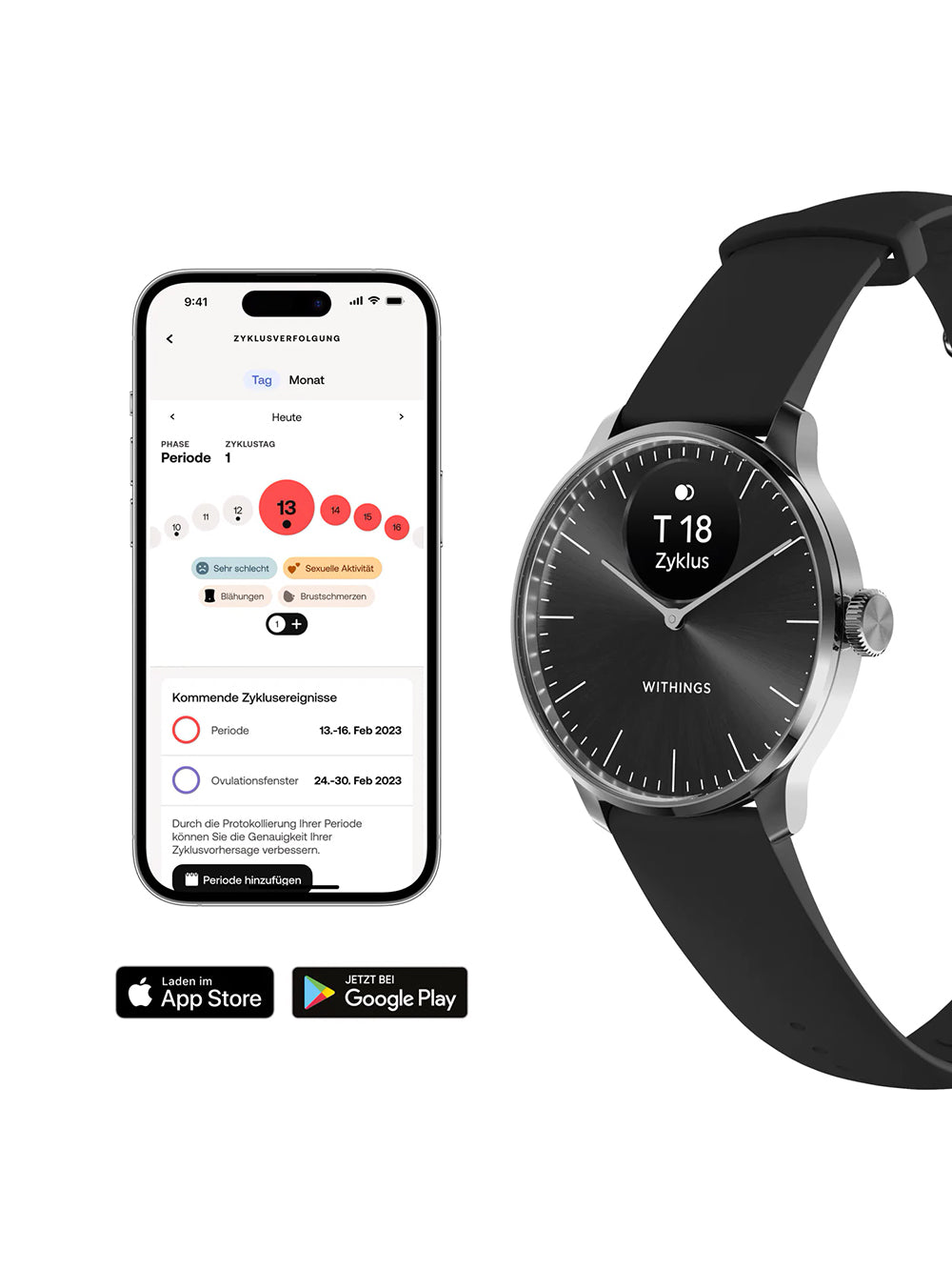 Withings HWA11-model 5-All-Int Scan watch Light Black 37 mm 5ATM