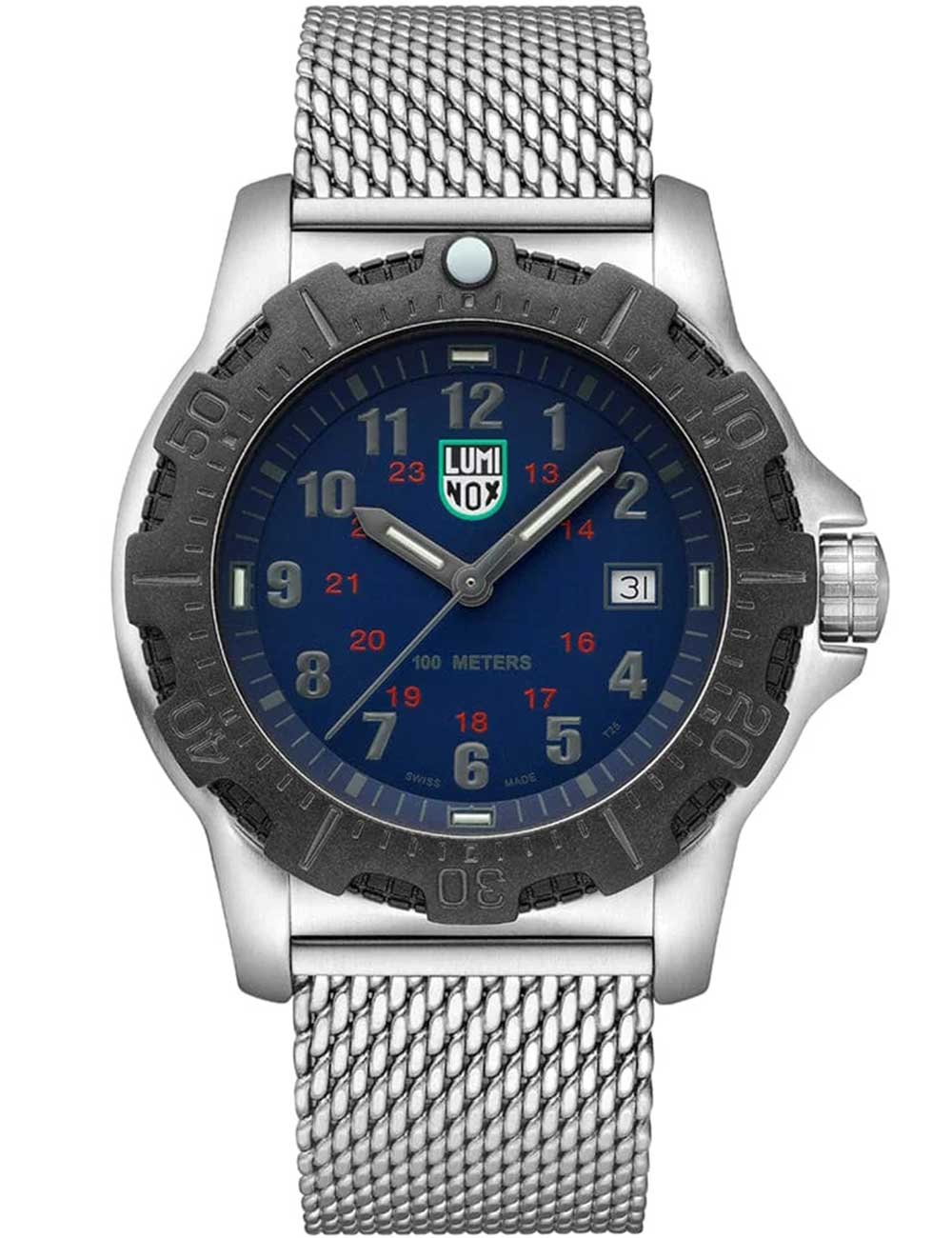 Luminox X2.2134 Manta Ray Steel men's watch 45mm 10ATM