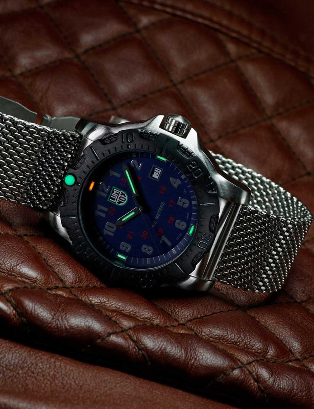 Luminox X2.2134 Manta Ray Steel men's watch 45mm 10ATM