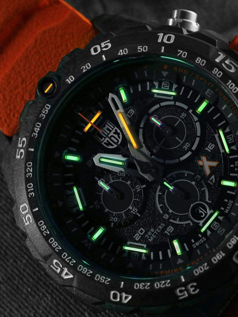 Luminox XB.3749 men's watch Bear Grylls Survival Chronograph 45mm 30ATM