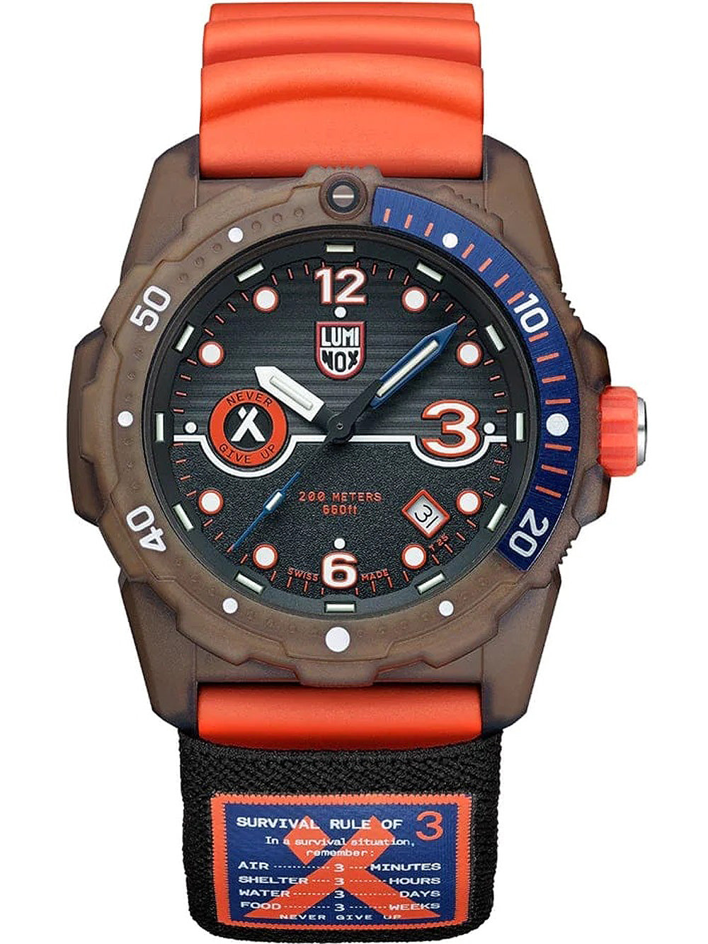 Luminox XB.3729.ECO Bear Grylls Survival men's watch 42mm 20ATM