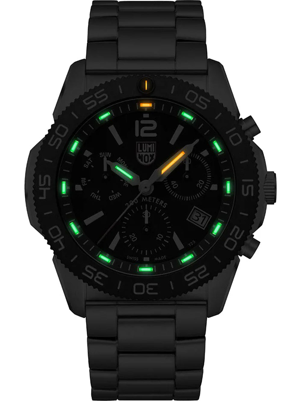 Luminox XS.3142 men's watch Pacific Diver Chronograph 44mm 20ATM