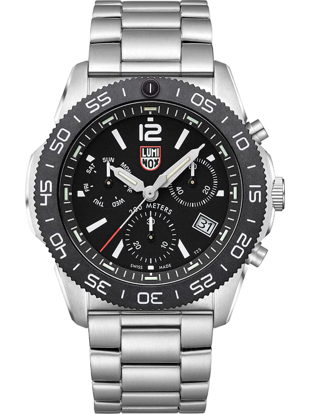 Luminox XS.3142 men's watch Pacific Diver Chronograph 44mm 20ATM