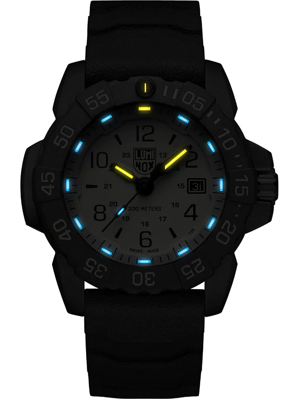 Luminox XS.3251.CB.NSF.SET men's watch Navy Seal Foundation Set 45mm 20ATM