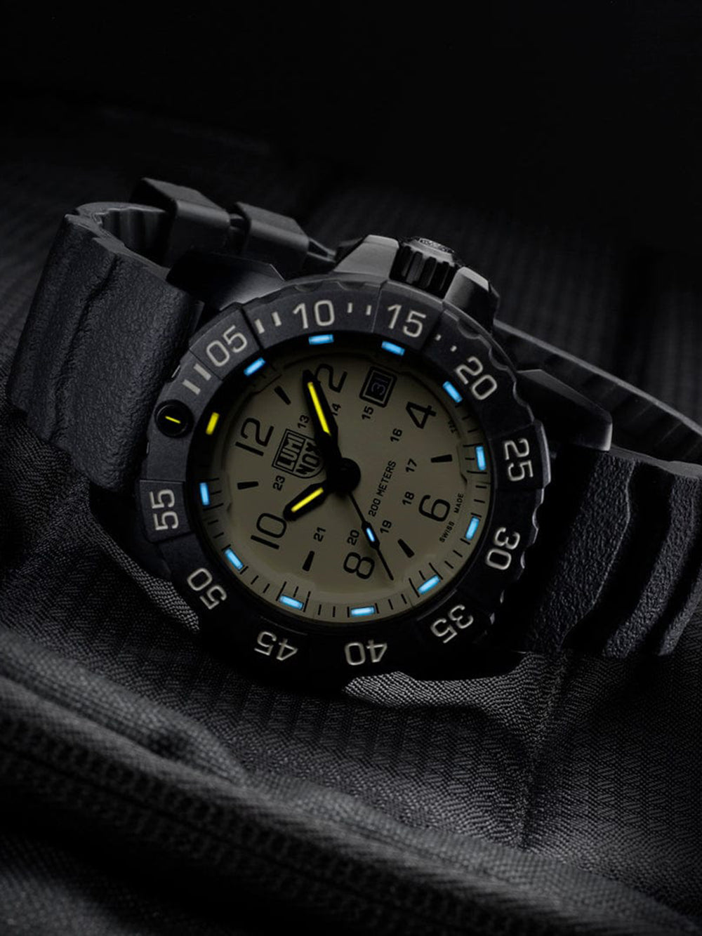 Luminox XS.3251.CB.NSF.SET men's watch Navy Seal Foundation Set 45mm 20ATM