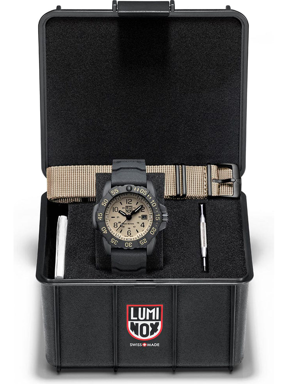 Luminox XS.3251.CB.NSF.SET men's watch Navy Seal Foundation Set 45mm 20ATM