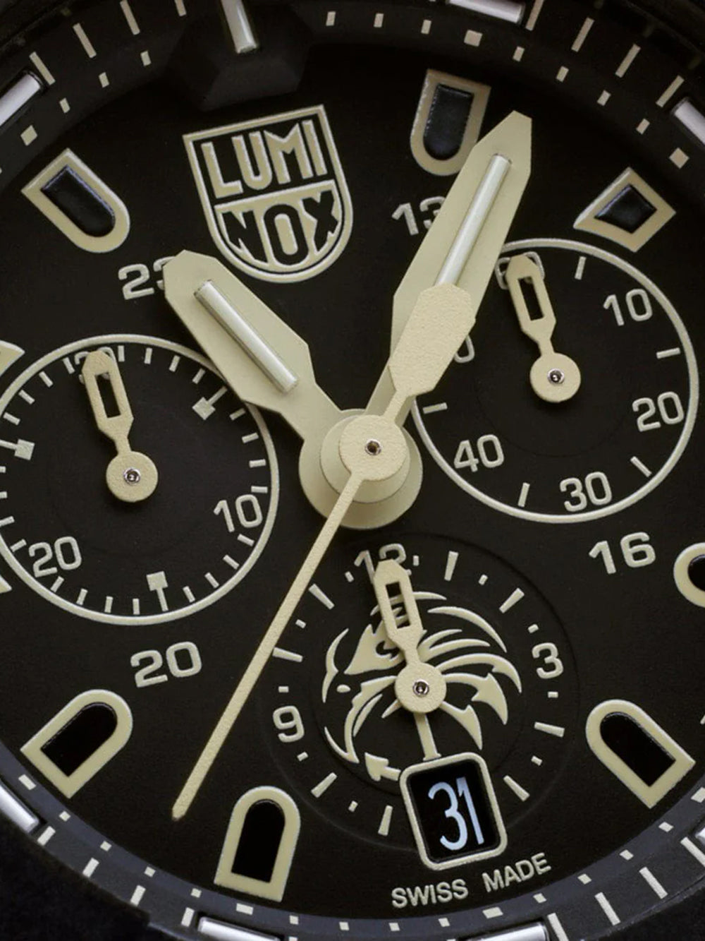 Luminox XS.3590.NSF.SET men's watch Navy Seal Foundation Chronograph Set 45mm 20ATM