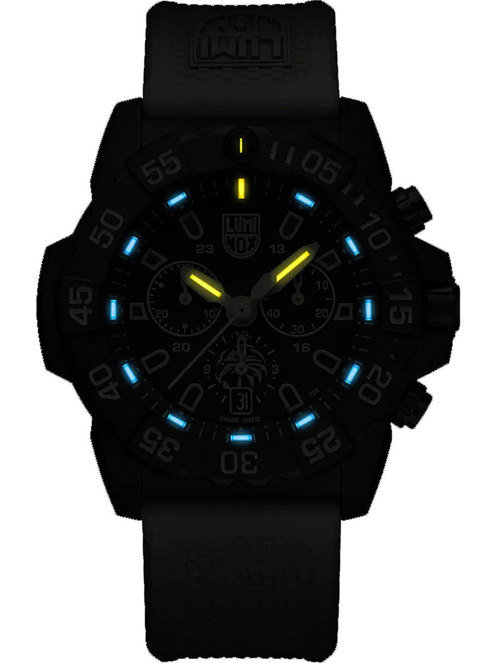 Luminox XS.3590.NSF.SET men's watch Navy Seal Foundation Chronograph Set 45mm 20ATM