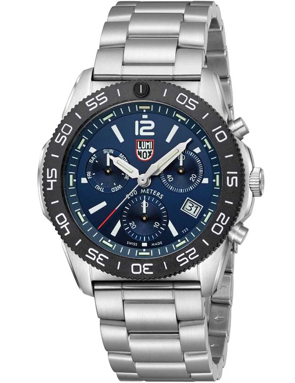 Luminox XS.3144 men's watch Pacific Diver Chronograph 44mm 20ATM