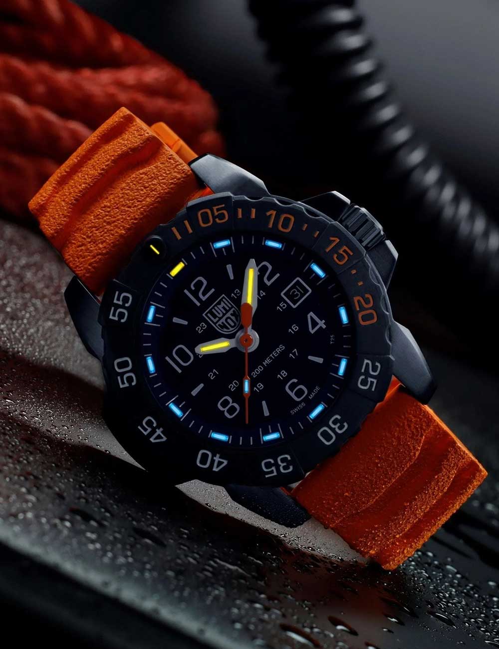 Luminox XS.3253.CBNSF.SET men's watch Navy Seal Back to the Blue 45mm 20ATM