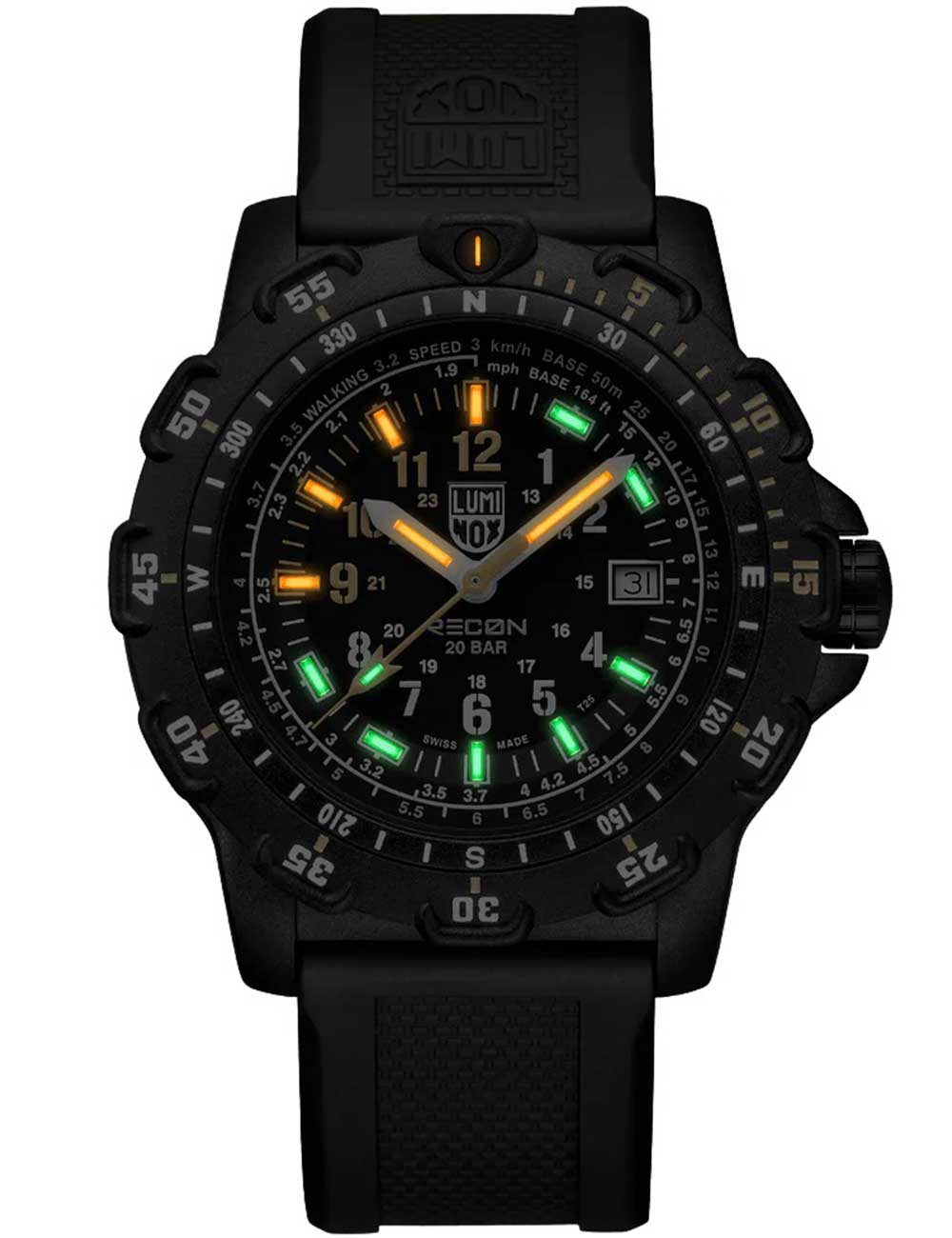 Luminox XL.8825.H.SET men's watch RECON Point Man Set 45mm 20ATM