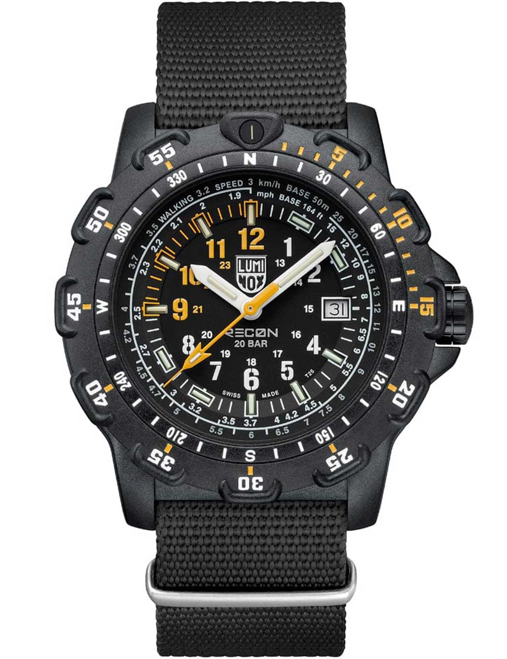 Luminox XL.8825.H.SET men's watch RECON Point Man Set 45mm 20ATM