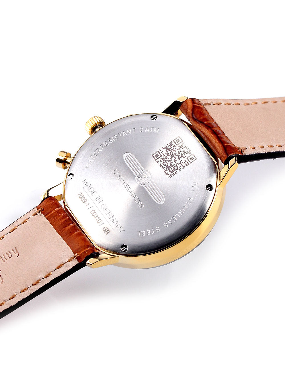 Zeppelin 7039-1 Hindenburg Moonphase 3 ATM 36mm