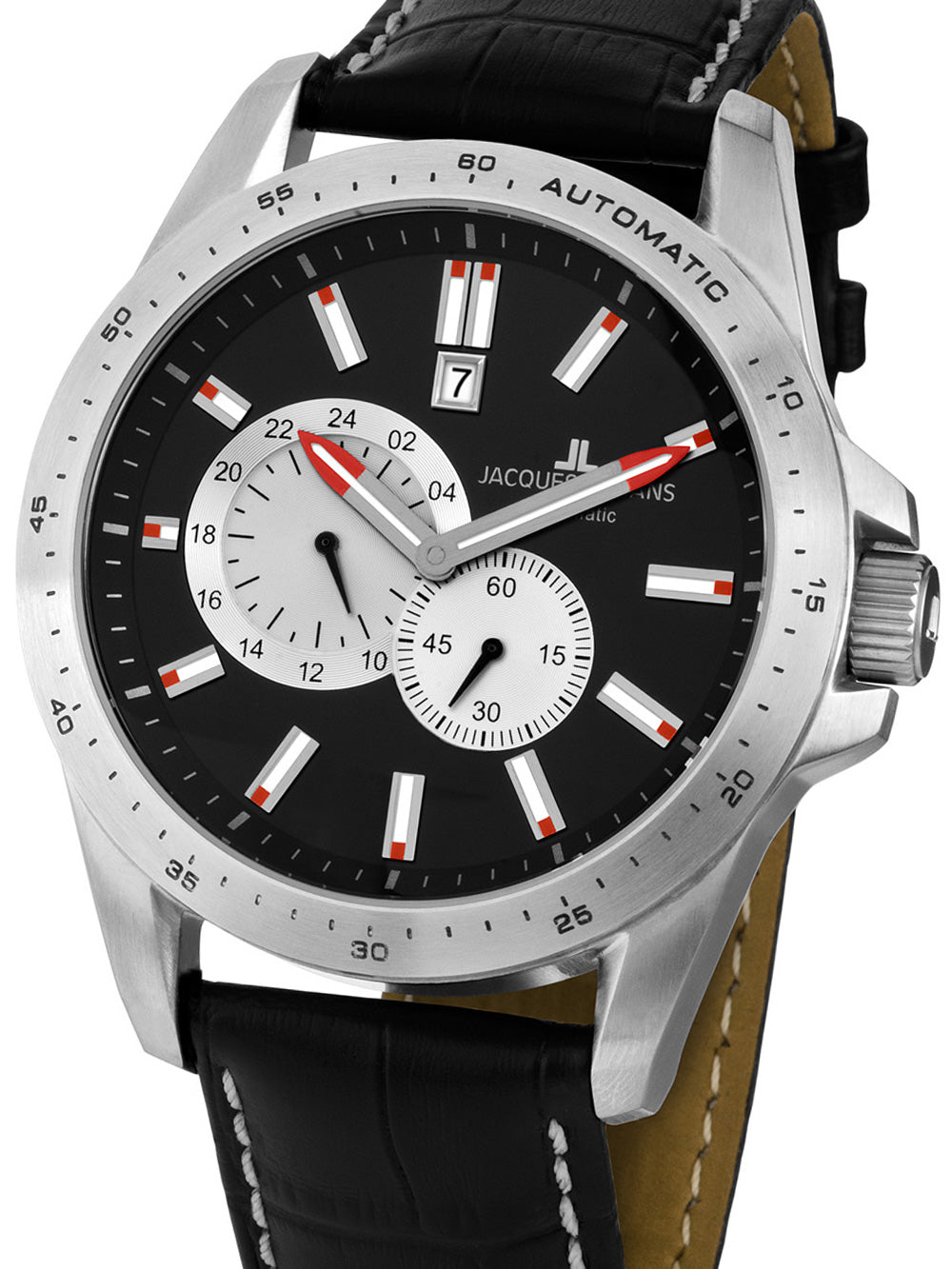 Jacques Lemans 1-1775A Liverpool Automatic men's watch 48mm 10 ATM