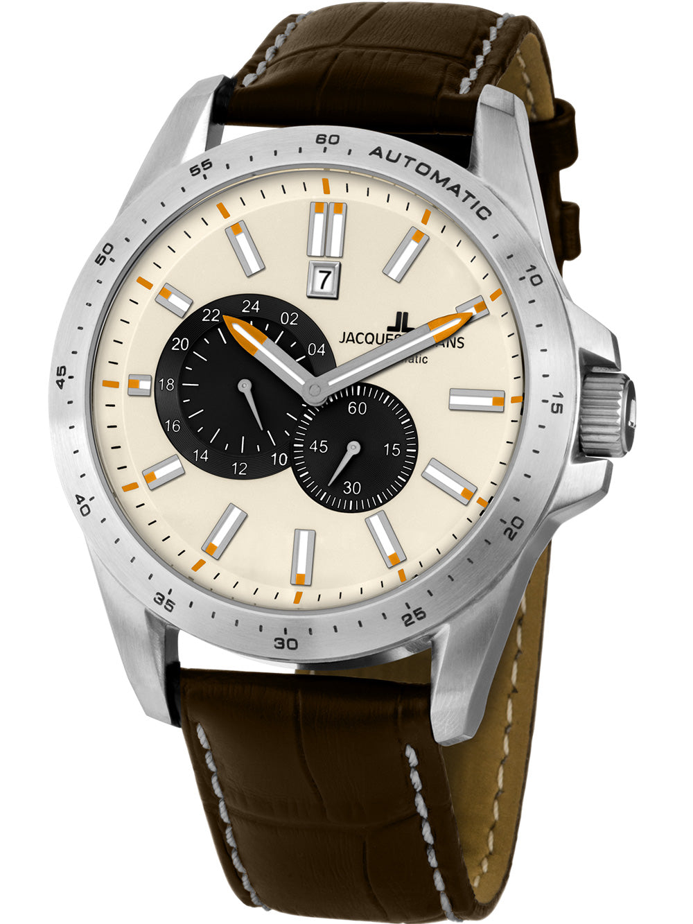 Jacques Lemans 1-1775B Liverpool Automatic men's watch 48mm 10 ATM