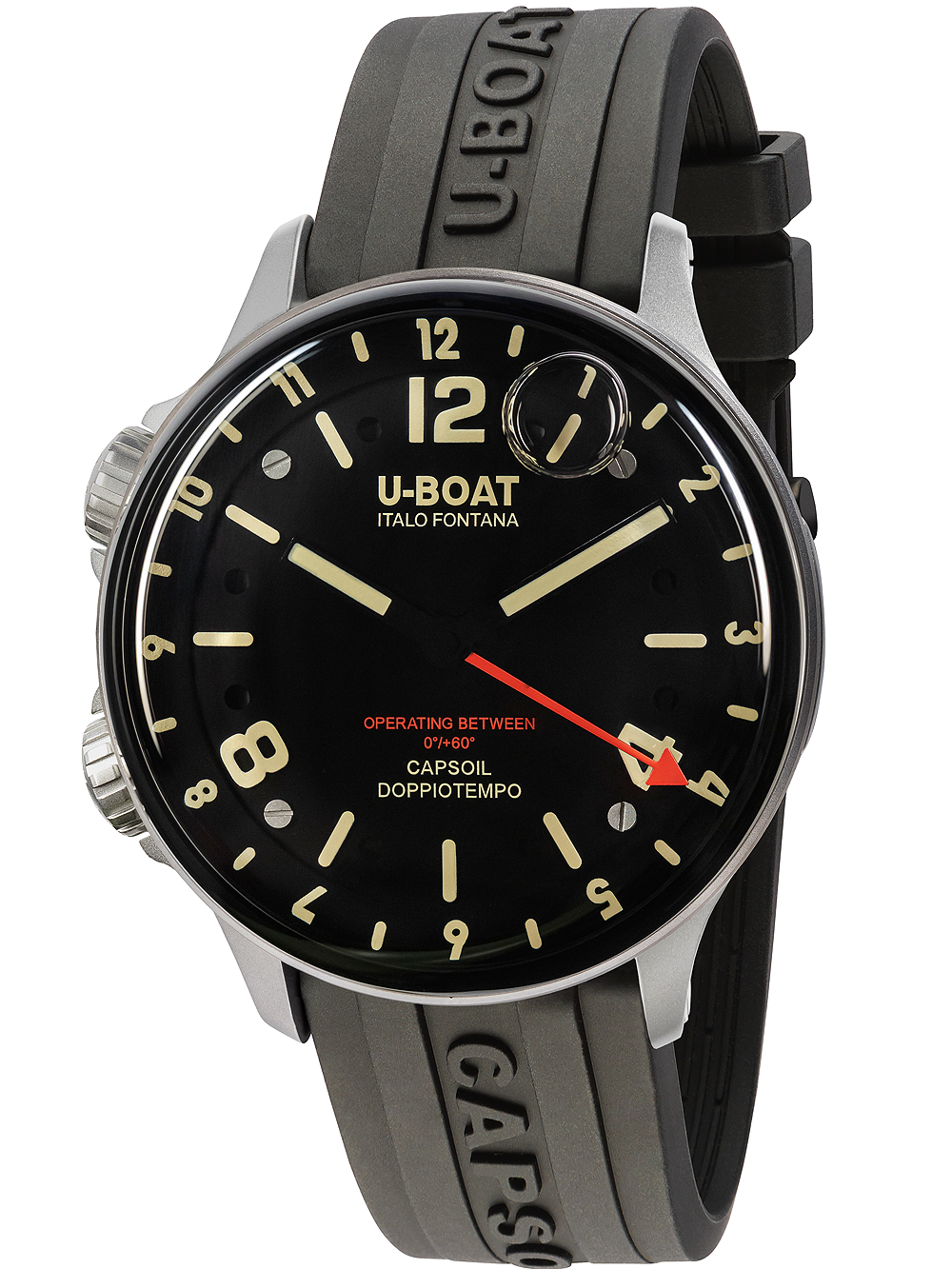 U-Boat 8769 Capsoil Qs. Doppiotempo SS 45mm 10ATM
