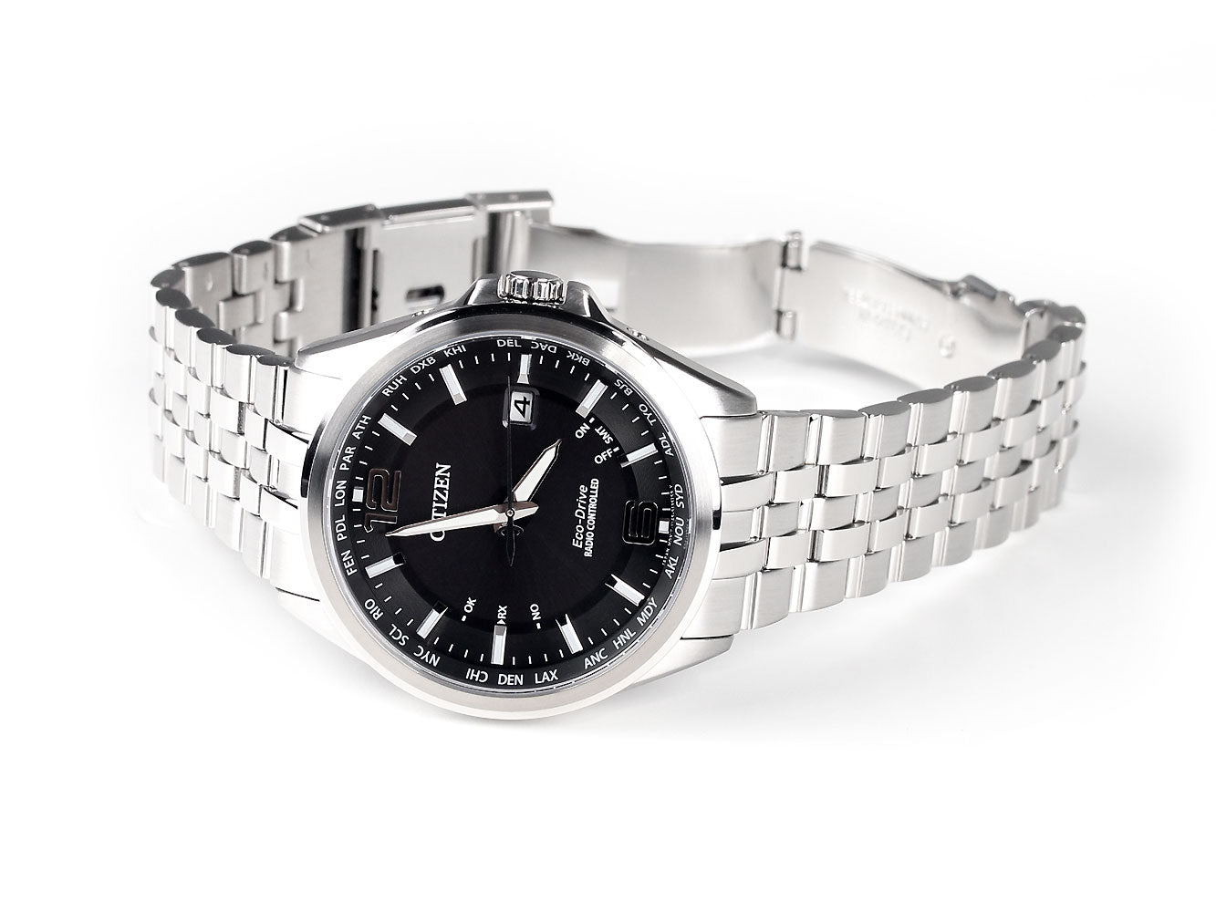 Citizen Eco-Drive Elegant CB0010-88E 4-Zones Radio Controlled watch 43 mm 100M
