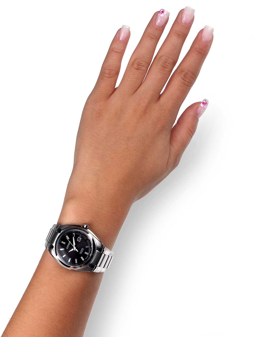 Citizen EW2210-53E Eco-Drive Super-Titanium women's watch 34mm 10 ATM