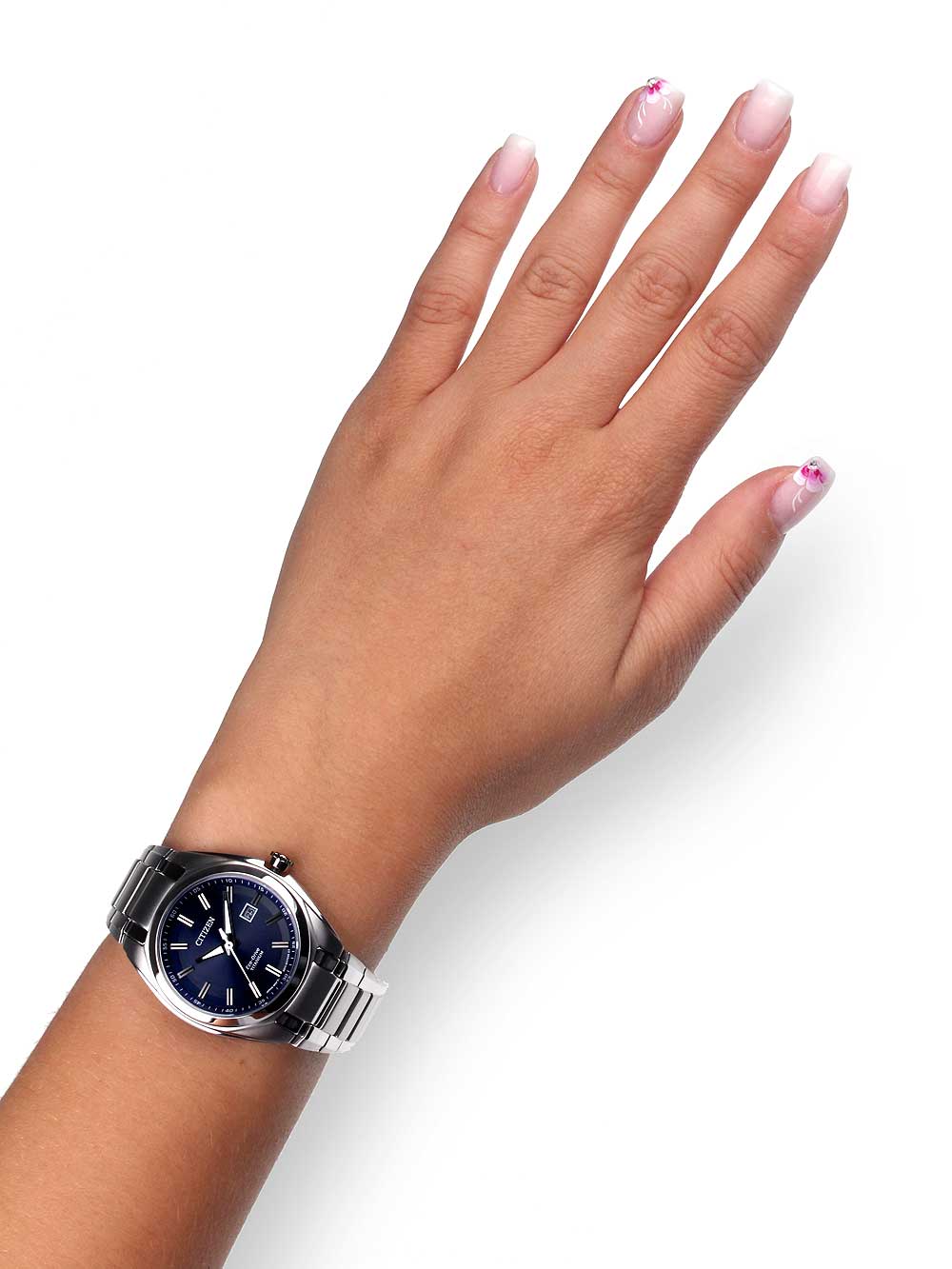 Citizen EW2210-53L Eco-Drive Super-Titanium women's watch 34mm 10 ATM
