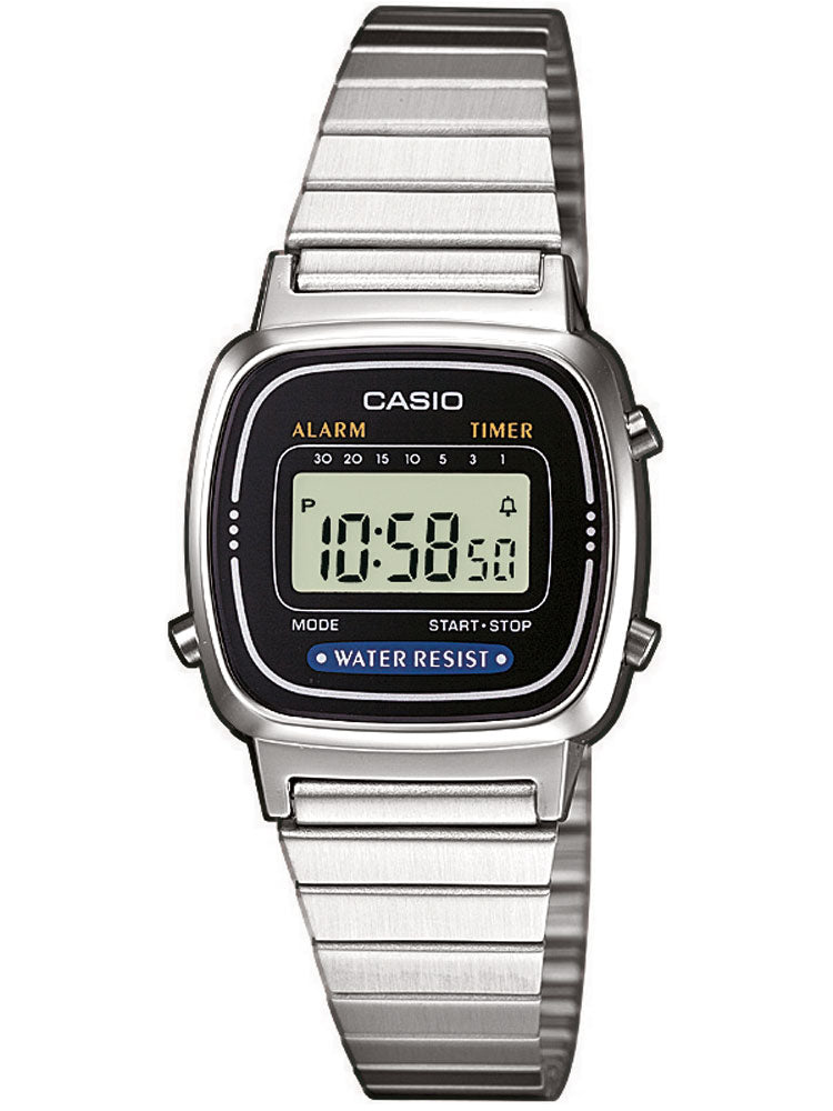 CASIO LA670WEA-1EF Collection women's watch 24mm 3 ATM