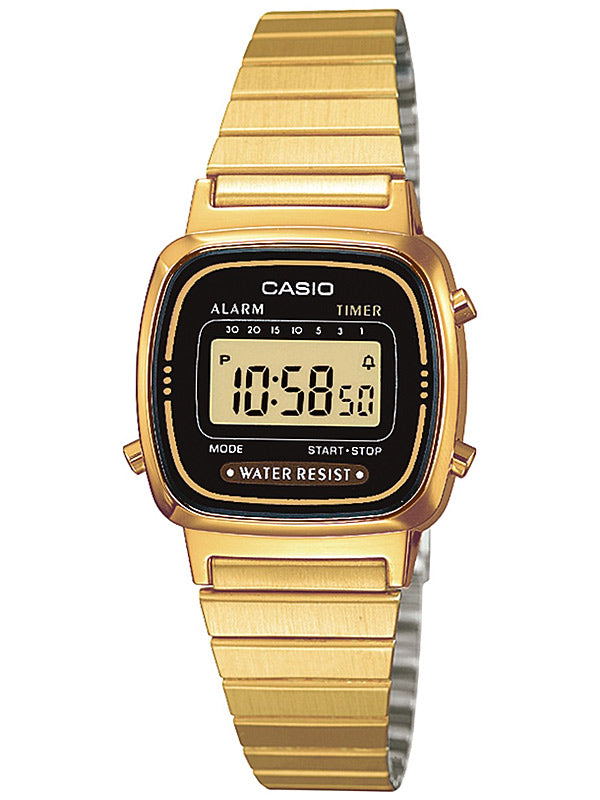 CASIO LA670WEGA-1EF Collection women's watch 24mm 3 ATM