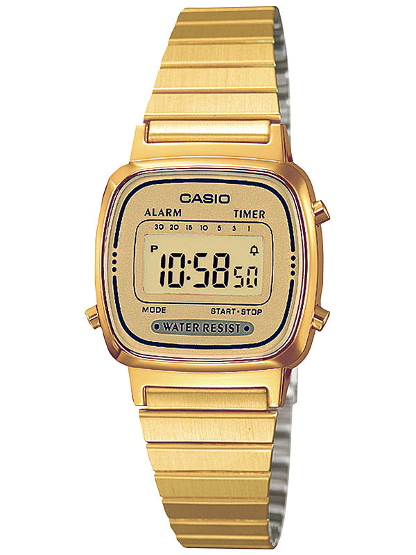 CASIO LA670WEGA-9EF Collection women's watch 24mm 3 ATM