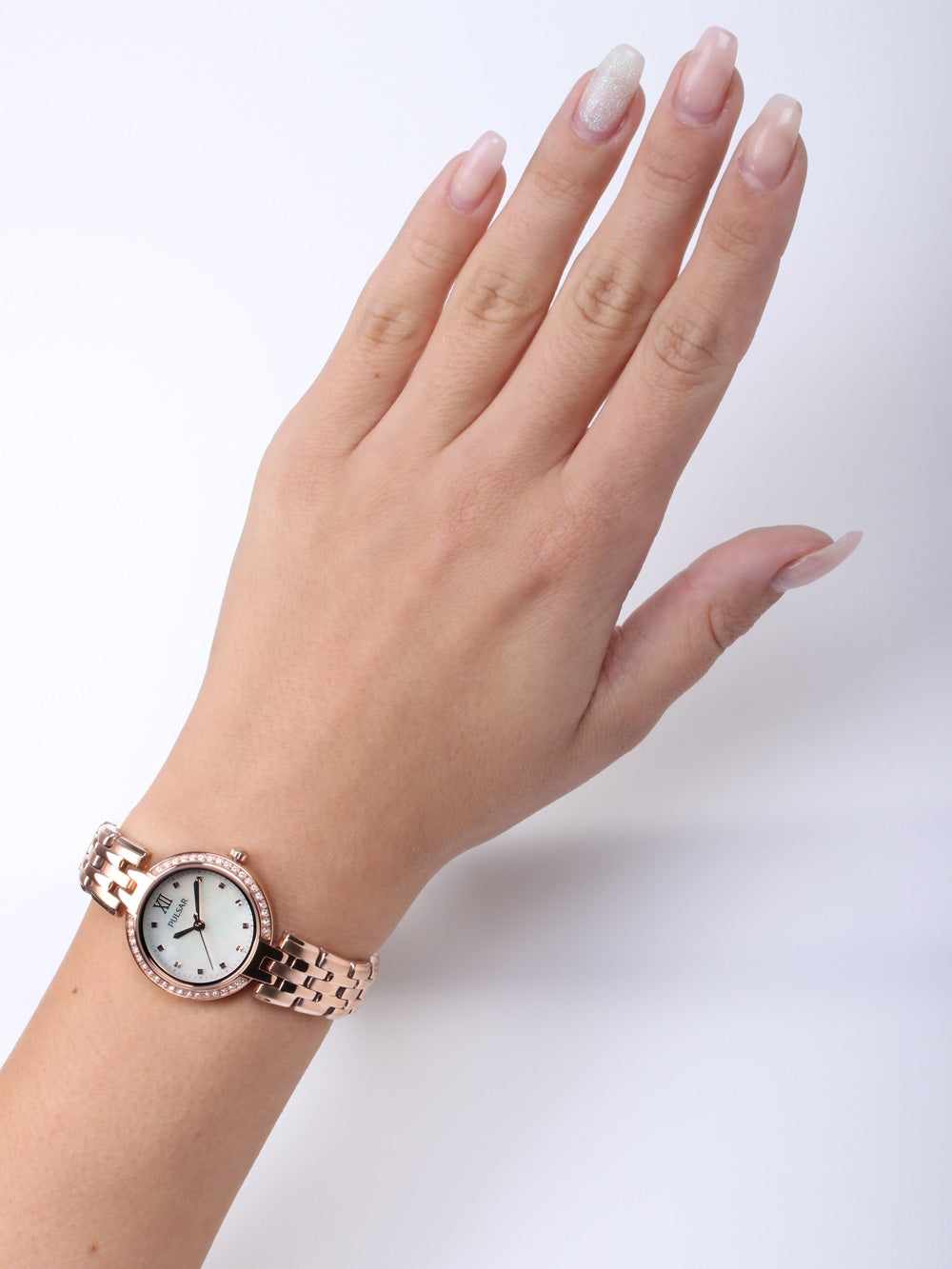 Pulsar PH8168X1 women's watch with Swarovski 28mm 3 ATM
